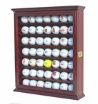 Displaygifts 49 Golf Ball Case Uv Acrylic Lockable Cherry. Fixed Price $59.95.