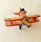David Frykman Santa Airplane Figurine DF1113 1997 Signed. Fixed Price $54.99.