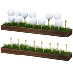 1 Piece Golf Ball Display Rack Floating Shelf Solid Wood Wall Moun.... Fixed Price $22.32.