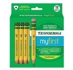 My First Short Triangular Woodcased Pencils Hb Soft With Erasers Yellow 12 Cou. Fixed Price $19.79.