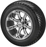 (4) 215/50-12 Lsi Elite Street Tires On 12X7 Gunmetal Gray Tempest Wheels. Fixed Price $494.00.