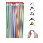 Qdxativp 40PCS Bendy Fun Pencils For Kids,magic Count (pack Of 1), Black. Fixed Price $8.97.