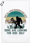 Not All Who Wander Are Lost Funny Printed Microfiber Disc 23.5X15.5, White. Fixed Price $24.99.