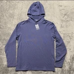 Peter Millar Taylormade Hoodie Mens Medium Blue Merino Wool Performance Golf New. Fixed Price $121.99.