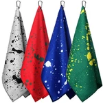Pcs Golf Towels 16 X 24 With Clip Drip Lime Microfiber Fabric Waffle Patter.... Fixed Price $31.74.