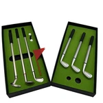 Mini Golf Club 6 Pens Two Sets Desktop Putting Game Accessories Office Dad Gift. Fixed Price $38.81.