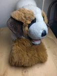 Vintage Daphnes St Bernard Golf Headcover Plush Driver Wood Dog Pedigree Italia. Fixed Price $24.00.
