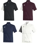 Adidas Men's Stadium Woven 1/4 Zip Short Sleeve Golf Pullovers - Multiple Colors. Fixed Price $39.95.