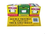 Trick Exploding & Unputtable Golf Ball 3 Pack. Fixed Price $19.42.