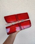 Vw Golf MK3 Gti Tdi VR6 Front Fog Light Cover Set Magic Colors Red Replica. Fixed Price $70.00.