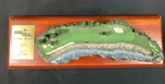 Fairway Replicas Pebble Beach 18TH Hole Golf Display Wall Desk Detailed Pics 14". Fixed Price $39.99.