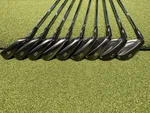 Ping G710 Iron Set Golf Clubs 4, 5, 6, 7, 8, 9, W, S, Black Complete. Fixed Price $849.00.
