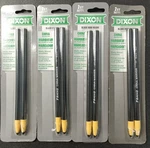 Dixon Industrial Phano Peel-off China Markers Pencils, Black, 2-COUNT Pack 4. Fixed Price $33.95.