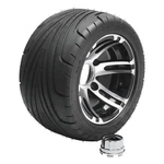 235/30-10 Tire Tubeless Aluminum Wheel Rim 4 Bolt 110MM Golf Cart Atv Utv Buggy. Fixed Price $179.99.
