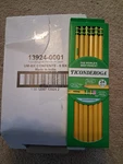 6 Pack Case Ticonderoga #2 Hb Pencils Unsharpened #X13924-FREE Shipping!. Fixed Price $17.95.