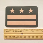 Washington Nationals Official City Connect On-field Mlb Sleeve Patch Team Issued. Fixed Price $9.99.