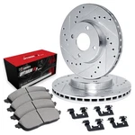 WGUH1-54000 R1 Concepts 2-WHEEL Set Brake Disc And Pad Kits Front For Protege. Fixed Price $146.99.