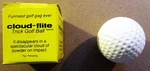 Cloud-flite Trick Golf Ball.. Fixed Price $5.50.