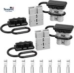 50A Battery Quick Connector 6-12 Awg Jumper Cable Plug Flame-retardant Anderson. Fixed Price $25.61.
