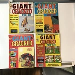 Vtg Giant Cracked Magazines Lot Of 4 - Fun Kits Galaxy Game Ufos 1975 1978 1979. Fixed Price $29.09.