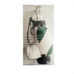 Desktop Golf Bag And Clubs Set 7" Dashing Fine Gifts 3 New Green. Fixed Price $14.99.